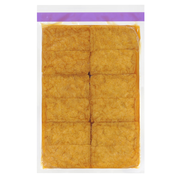 Seasoned Fried Tofu for Inarizushi (LS Rectangular Cut)